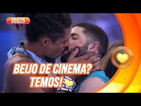 PRIMEIRO BEIJO do BBB 26: Marcelo e Breno entregaram TU-DO! 👨‍❤️‍💋‍👨 | BBB 26