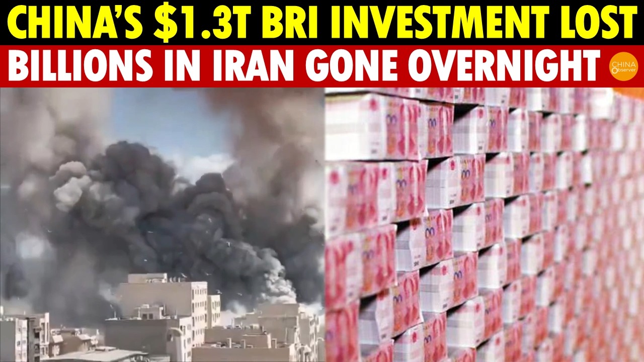 Shocking! China’s $1.3 Trillion BRI Investment Lost, Billions in Iran Gone Overnight, Oil Supply Cut