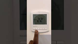 Remove auto programs (Wake, Sleep, Leave, Return) - Heatmiser thermostat