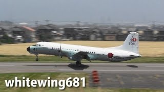 preview picture of video '[YS-11 Caravan] 海上自衛隊 JMSDF YS-11M 61-9041 LANDING FUKUI Airport 福井空港 2014.5.31'