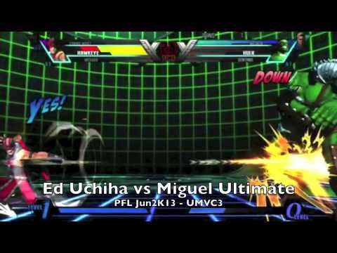 PFJ - UMVC3 - Ed Uchicha vs Miguel Ultimate - PFL Jun2K13