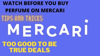BEWARE BUYING PERFUME ON MERCARI - #Mercari #fragrance #cologne