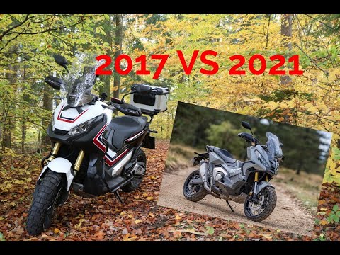 Honda X-ADV - Evolution 2017 vs 2021 Daten und Fakten #Deutsch