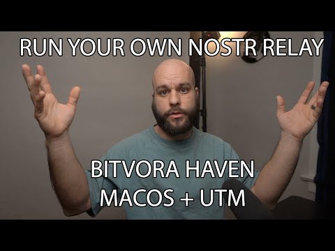 Run your own Nostr Relay with Bitvora HAVEN video thumbnail