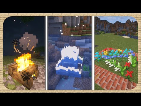 【🔥 Java版 1.21.5🔥】 わかるだろ、この "何かいい感じ" の雰囲気が！導入するだけでマイクラが素敵な雰囲気になるMod特集！