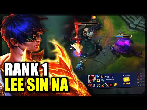 RANK 1 LEE SIN - THE PERFECT LEE SIN GAME