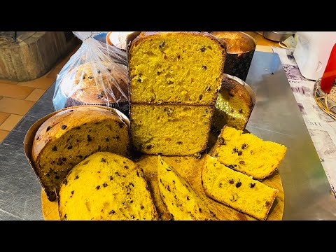 Panettone classico con lievito di birra.descrizione dettagliata ￼