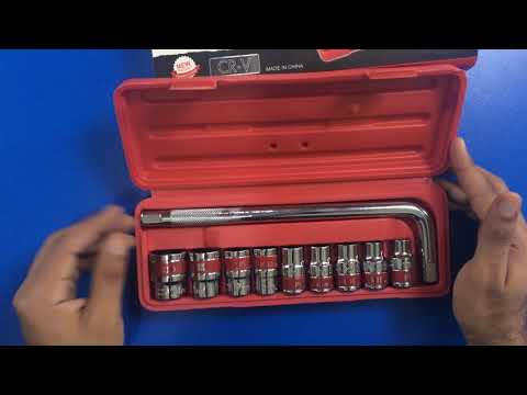 10 pcs socket wrench set