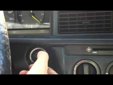 Mercedes w201 190d 2,0 won't start