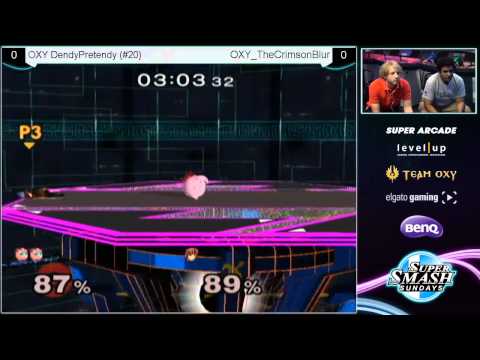 SSS 21 - OXY DendyPretendy (Jigglypuff) Vs. OXY TheCrimsonBlur (Marth) - Winner's Round 2