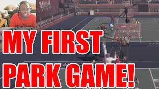 MY FIRST PARK GAME! - NBA 2K15 MyPark | NBA 2K15 My Park Gameplay PS4