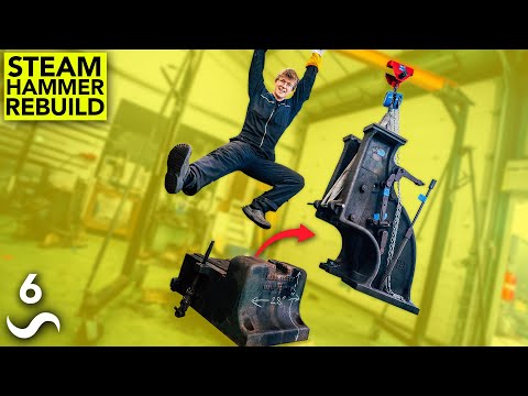 FIXING A 1900's STEAM HAMMER! Pt. 6