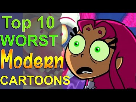 Top 10 Worst Modern Cartoons