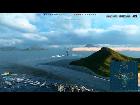 World of Warships Closed Beta Minekazi Tier V Destroyer