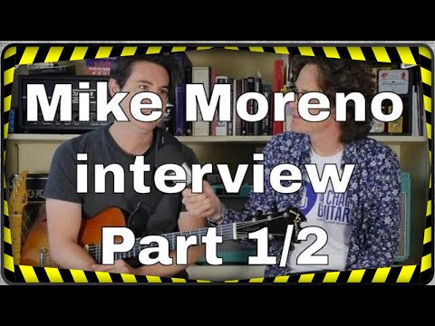 Mike Moreno Jazz guitar player interview in Paris - Part 1/2