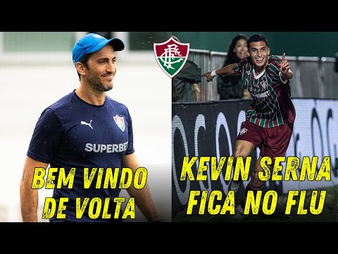 🔴URGENTE - KEVIN SERNA FICA NO FLUMINENSE | ZUBELDIA ESTÁ DE VOLTA AOS TREINOS DO FLUMINENSE