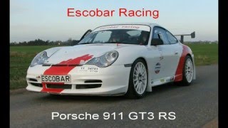 preview picture of video 'ESCOBAR RACING in Porsche 911 GT3 RS rallycar.'