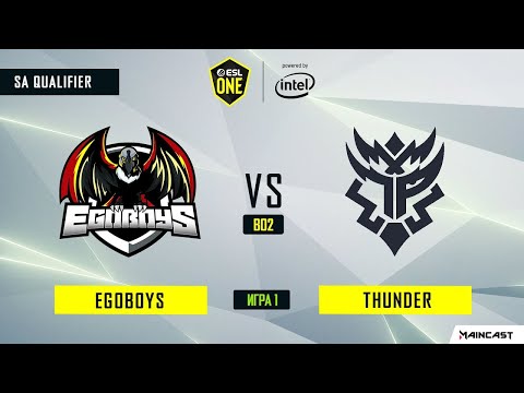 EgoBoys vs Thunder Predator (1er partida) PARTIDAZA!!!  ¡Recta final en la OGA DPC Liga Regional SA!
