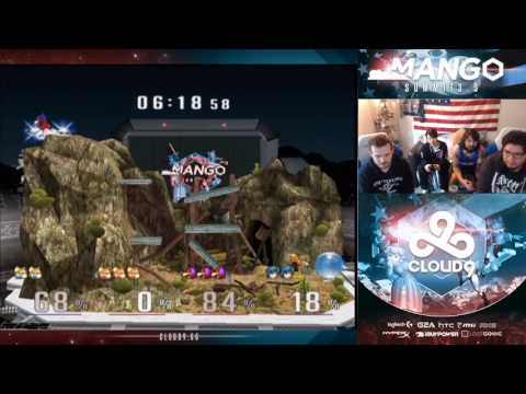 Summit 3.5 - Mango & Lucky (Red) vs. SFAT & PewPewU (Blue) - (14) SSBM