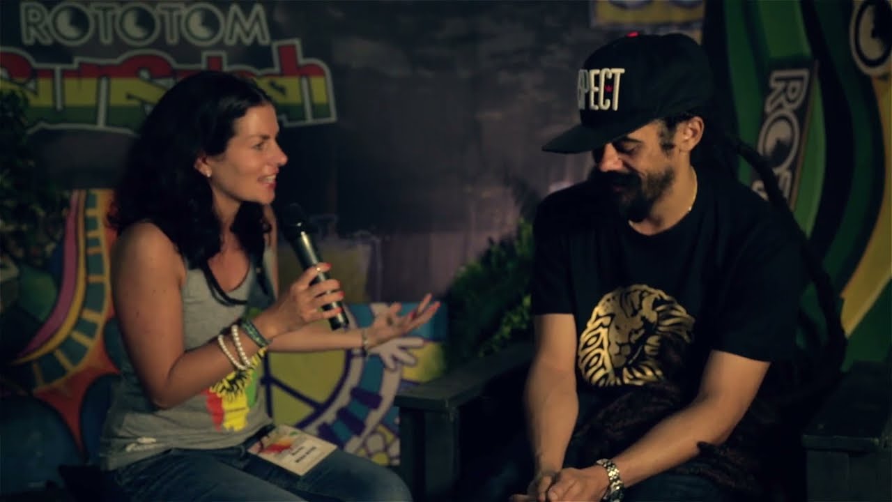 DAMIAN 'JR GONG' MARLEY interview @ Rototom Sunsplash 2016