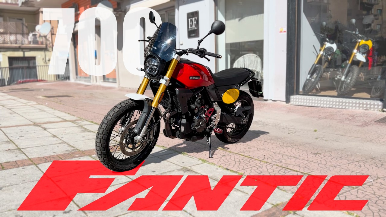 FANTIC CABALLERO 700: la scrambler SOTTOVALUTATA!