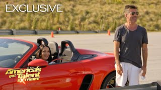 Digital Exclusive: The Judges and Terry Crews Compete in an Epic Car Race | AGT: Extreme 2022 thumbnail