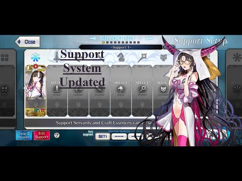 [FGO] How to set a good Support