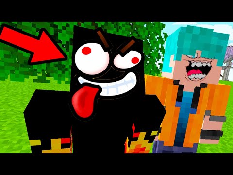 Trolling my Friend until he until he goes crazy in Minecraft!