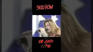 Skid Row - 18 and Life (Live 1989) 🔥🎸