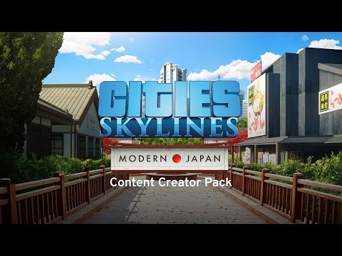 Cities Skylines Content Creator Pack Modern Japan 