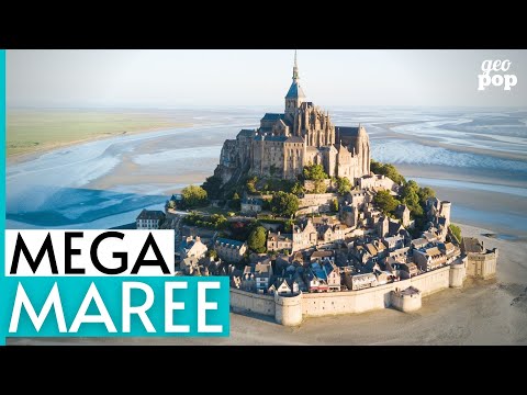 Come funziona la marea a Mont Saint-Michel?