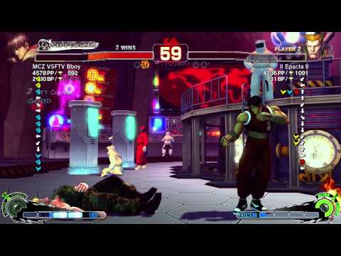 SSF4AE2012 - MCZ VSFTV Bboy (Guy, Sagat) VS ll Epacta ll (Guile, Blanka)