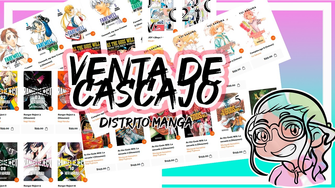 Hasta 55% de DESCUENTO en Distrito Manga México