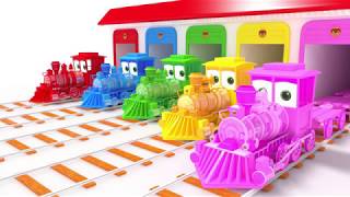 appMink School Bus | Fire Truck | Police Cars | Steam Train | monster trucks ESL video for kids