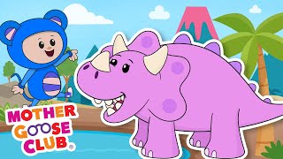 Dinosaur Stomp + More | Mother Goose Club Cartoons #NurseryRhymes