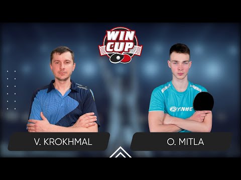 09:00 Vitalii Krokhmal - Oleksii Mitla West 1 WIN CUP 19.11.2023 | TABLE TENNIS WINCUP