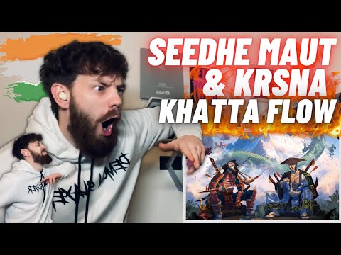I Found The Best Indian Rappers… 🇮🇳 Khatta Flow - Seedhe Maut X KR$NA | Lunch-Break | REACTION