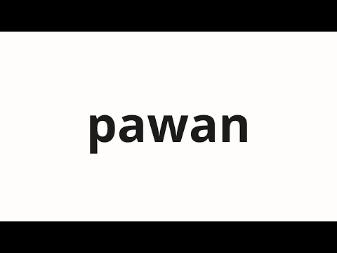 How to pronounce pawan | 파완 (Paul in Korean)