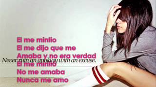 El me mintio - Anahí- LETRA