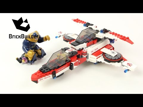 Vidéo LEGO Marvel 76049 : La mission spatiale dans l'Avenjet