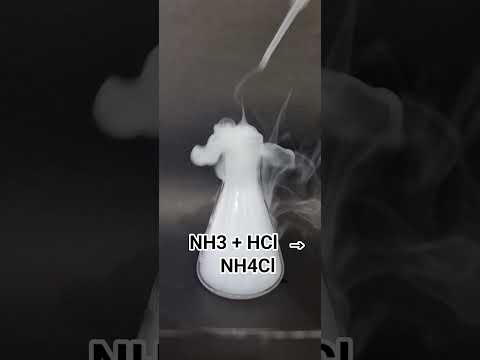 Preparation of Ammonium chloride NH4Cl #practicalchemistries