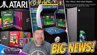 Golden Tee Fore Remastered Home Arcade, Atari X Activision & XBOX Disc To Drive Announced!