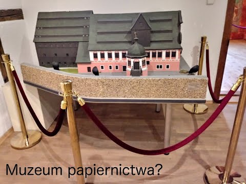 Muzeum papiernictwa, jako jedyna atrakcja turystyczna w Polsce, opowiadająca o historii papieru.