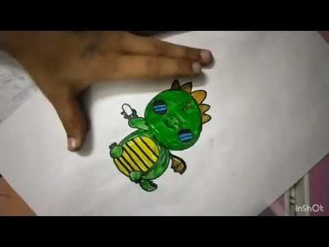 a dragon 🐲  eàting ice cream  cute 🤩🤩🤩🤩🤩🥰🥰🥰😅😅