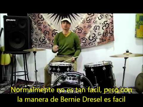 Bernie Dresel Drum Lick (subtitulos en castellano)