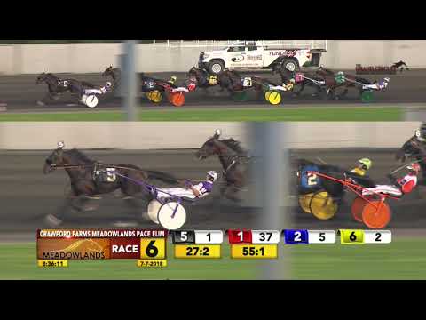 Meadowlands Pace Elim 1 Race 6 - July 7, 2018