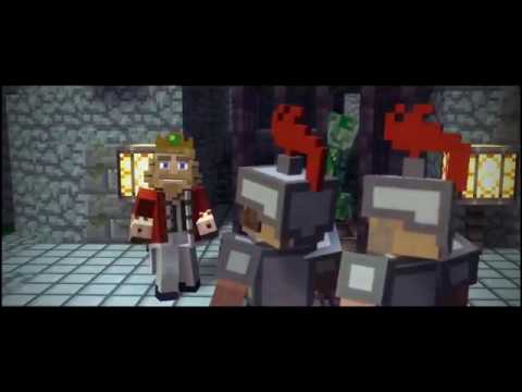 Fallen Kingdom by CaptainSparklez but there's only minecraft sounds