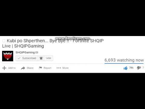 Momenti kur ShqipGaming arriti 8k watching nlive