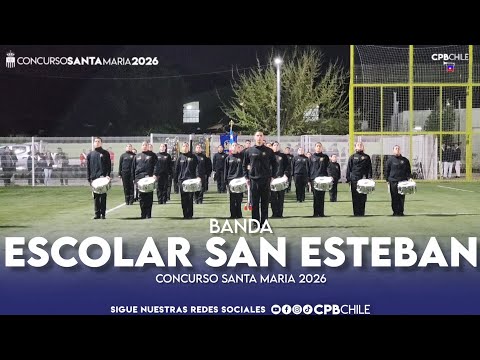 Banda Escolar de San Esteban - Concurso Santa María 2026