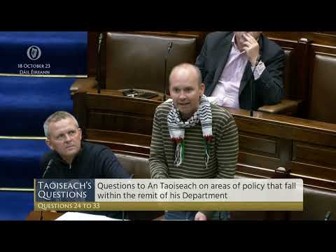 Deputy Paul Murphy -  speech from 18 Oct